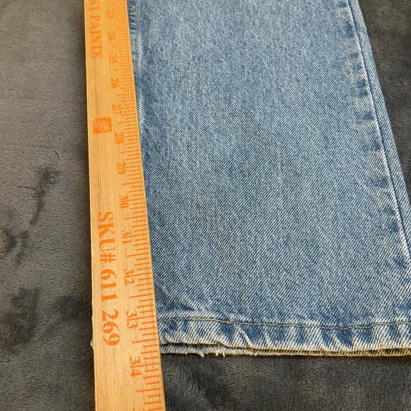 Lee Riders Relaxed Fit Jeans Light Wash Denim Pants Womens Size 8 L 30x33.5" - Picture 9 of 12
